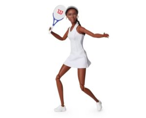 Venus Williams and other prominent athletes will be honored with dolls made by Barbie