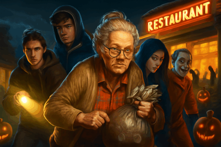 The Pumpkin Job: How a 75-Year-Old Granny Outsmarted a Town on Halloween Night