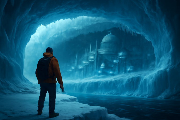 What If Atlantis Wasn’t Underwater? They Found It Frozen Solid!