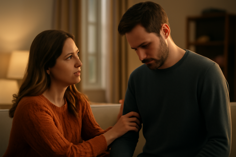 The Day Her Husband’s Shadow Went Missing — And Revealed the Truth He Couldn’t Say Aloud