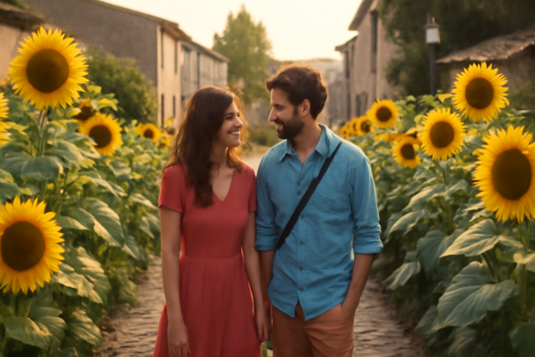 The Town Where Sunflowers Grow Overnight — And Make People Fall in Love