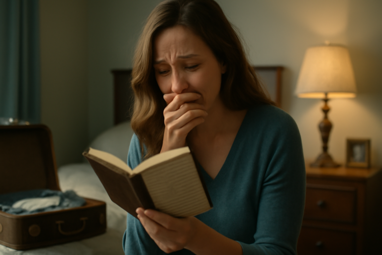 The Day She Packed Her Bags to Leave… and Found the Vows He Never Gave Her