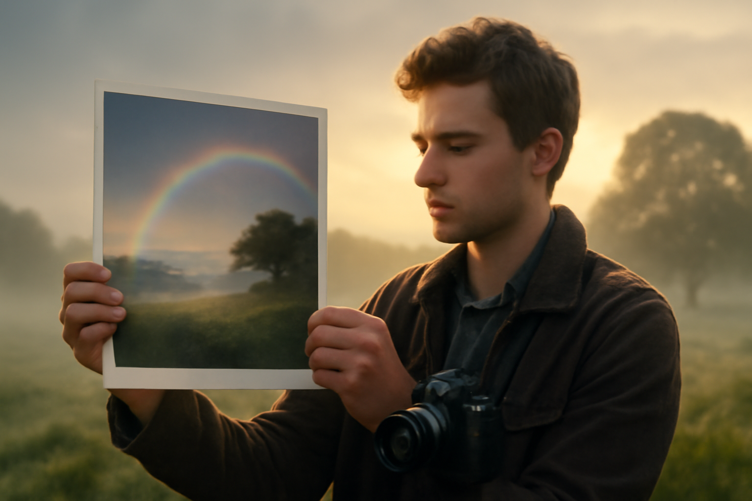 A Photographer Captured a Rainbow Nobody Else Could See — Until He Shared the Print