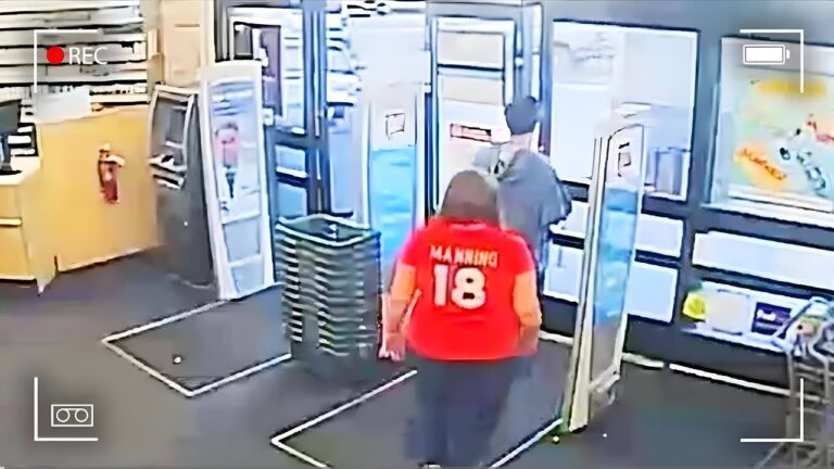 Walmart employee is left alone in store, then customers do something shocking