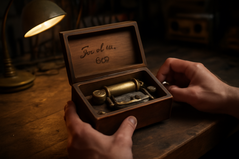 He Repaired an Old Music Box. The Melody Brought Back Someone Everyone Missed.
