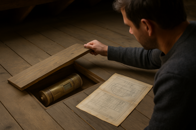 After a Man Noticed His Attic Floor Was Slightly Warped, What He Found Beneath It Left Engineers Astonished