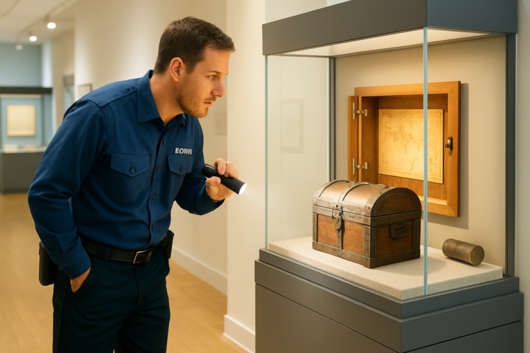 After a Museum Guard Heard Soft Tapping Behind a Display Case, What He Found Inside Left Curators Speechless
