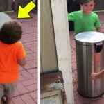 Boy Keeps Pointing At The Neighbor’s Garbage Bin, Mother Looks Inside, Then Files For Divorce