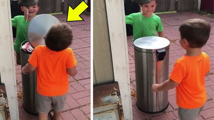Boy Keeps Pointing At The Neighbor’s Garbage Bin, Mother Looks Inside, Then Files For Divorce
