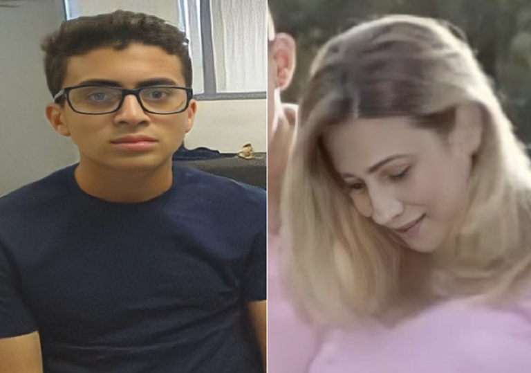 Police say a son fatally attacked his mother as she slept next to her infant, with no known history of issues in the home