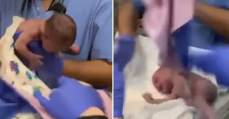 Premature Newborn Dropped On Head In Delivery Room By Careless Doctor