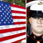 Woman and her husband found an old flag at garage sale, ‘then the Marines came’!