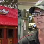 Woman begs her boyfriend to let her order pizza — and slips a note into the comments revealing his abuse