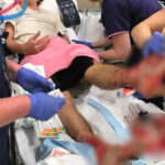 He Just Wanted to Cool Off… Until a Glance at His Legs Turned the Moment Into Pure Shock