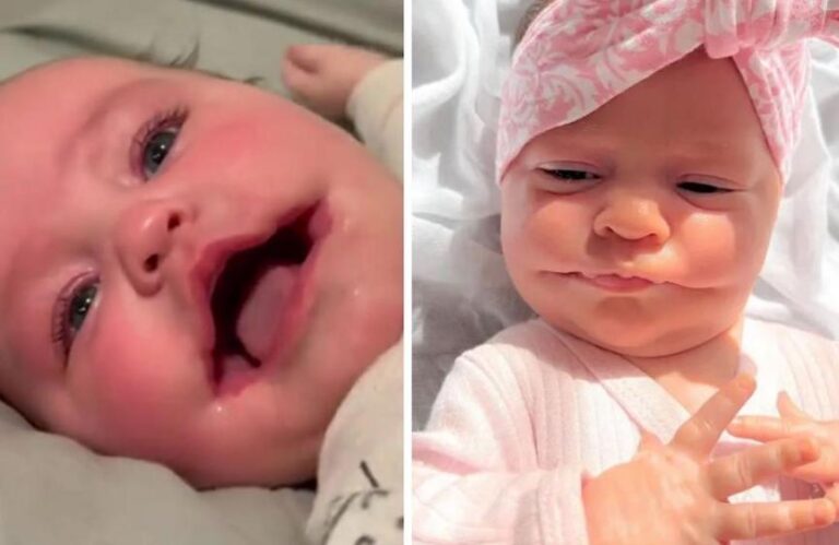 Baby Born With a ‘Permanent Smile’ — The Beautiful Reason Behind It Leaves Everyone in Awe